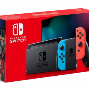 Nintendo Switch 1.1 con 1 Joy-Con rojo neón + 1 Joy-Con azul neón