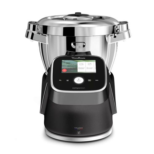 Robot cuiseur moulinex i-companion touch pro xl hf93d810 1550 w noir - Imagen 2
